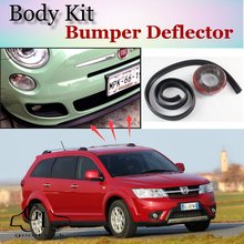 Bumper Lip Deflector Lips For Fiat Freemont Front Spoiler Skirt For TG Friends to Car View Tuning / Body Kit / Strip 2024 - buy cheap