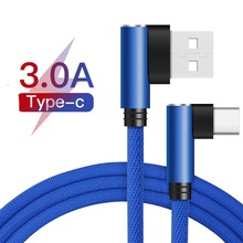 L USB Type C Cable For Samsung S8 S9 Note 9 Xiaom Redmi 7 Note 6 7 Fast Charging For Huawei P30 USB Type-C Cable Moblie Phone 2024 - buy cheap