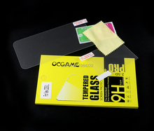 OCGAME-Protector de pantalla de cristal templado, 2 juegos/lote, 2DS XL LL 2DSXL 2dsll 2DS UP + Down 2024 - compra barato