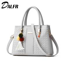 DALFR PU Leather Women Bag 2018 Fashion Style Tassel Bag Luxury Handbags Women Bags Designer Female Messenger bags 2024 - buy cheap