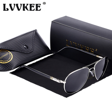 LVVKEE 2021 Fashion Driving Sunglasses Men's 100% Polarized Sun Glasses For Male Coating lenses Eyewear UV400 Gafas De Sol mujer 2024 - buy cheap