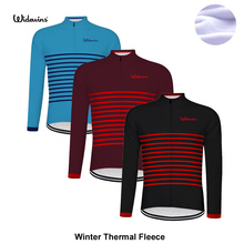 widewins classic pro team new long sleeve man cycling jersey wear bike Winter Fleece & no Fleece cycling clothing MTB 6553 2024 - buy cheap