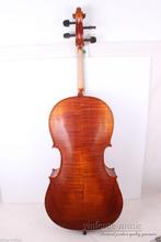 4/4 Cello Aged Flame Maple Spruce Maple Powerful Sound Nice Yinfente #GL-2 2024 - buy cheap