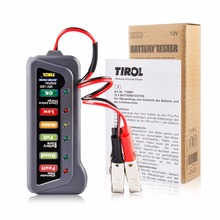12V Battery Tester Vehicle Car Analyzer Digital Tester Auto Car Battery 6 LED Lights Display Auto Alternator Diagnostic Tool 2024 - buy cheap