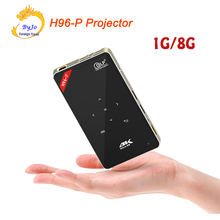 H96-P проектор 1G 8G S905 Mini портативный карманный проектор DLP проектор Android проектор Система домашнего кинотеатра H96p 2024 - купить недорого