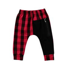 1-6T Kids Baby Boy Pants Children Casual Toddler Baby Boys Plaid Cotton Bottom Pants Harem Pants Trousers 2024 - buy cheap