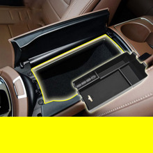 Caja de almacenamiento para Reposabrazos de coche, compartimento de almacenamiento central, accesorios para benz Clase E 2016 2024 - compra barato