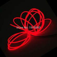 Cabo de led flexível tipo 3.2mm, 2 metros, 10 cores para economia de energia, neon 2024 - compre barato