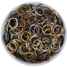 200pcs/lot 4 6 8 10 mm Jump Rings Silver/Gold Split Rings Connectors For Diy Jewelry Finding Making Bulk Accessories Wholesale 2024 - buy cheap