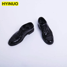 Zapatos de cuero a escala 1:6, traje a juego, zapatos de cuero rectos, figura modelo Fit F 12 ", cuerpo de acción, accesorios de Juguetes 2024 - compra barato