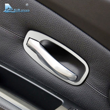 Airspeed для BMW E60 5 Series 2006-2010 аксессуары Автомобильная накладка на внутреннюю дверную ручку Отделка дверная Чаша Украшение Наклейка для автомобиля Стайлинг 2024 - купить недорого