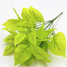 1 piezas plantas artificiales hierba verde planta de plástico hierba jardín casa decoración césped Artificial falso planta hojas verde 2024 - compra barato
