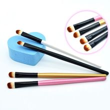 1pcs Professional Makeup brushes Cosmetics Powder Foundation Face Eyeshadow Brush Tools wooden handle Dropshipping 2024 - buy cheap