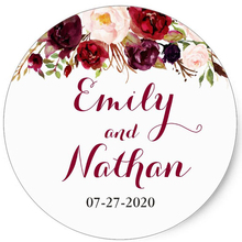 Pegatinas personalizadas para boda, invitaciones, Cajas de Regalo, regalos,  etiquetas, cumpleaños, logotipos, fotos, 3-7CM, 100 unidades - AliExpress