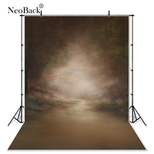 NeoBack виниловый туманный пыленепроницаемый коричневый живописный лес дети фото фон окрашенный вид сад студия портрет фотография фон 2024 - купить недорого