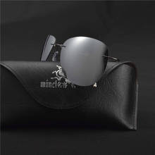 Highest quality Ultra-light Flexible Pure Titanium Rimless Mirror Polarized Sunglasses Eyeglasses Eyewear Unisex Sunglasses FML 2024 - buy cheap