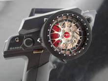 HR Hot Racing Aluminum remote control upgrade hand wheel for Futaba Associated HPI Tactic KO Spektrum JR Losi 2024 - buy cheap