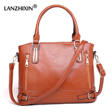 LANZHIXIN Luxury Brand Designer Casual Ladies Leather Handbags Tote Bag Fashion Women's Shoulder Messenger Bags For Women SD831 2024 - buy cheap
