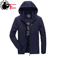 Mens Waterproof Windbreaker Jacket Spring Autumn Hooded Male Coat Tactical Army Military Style Basic Casual Outwear 2020 New 2024 - buy cheap