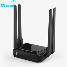 Cioswi we3826 300mbps alto ganho wifi antena mtk7620n chip 8m + 64m ram preto caixa de plástico 1wan 4lan usb qos roteador estável wi-fi 2024 - compre barato