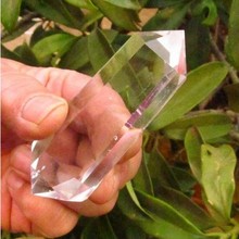 YM  315   AAA NATURAL CLEAR QUARTZ CRYSTAL DT WAND POINT Healing 2024 - buy cheap