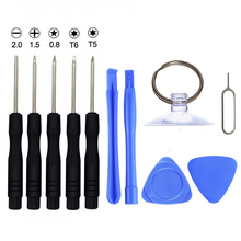 Kit de ferramentas 11 em 1 para desmontagem iphone, conjunto de chaves de fenda e ferramentas de reparo smart phone 11 em 1 2024 - compre barato