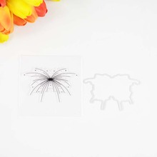 Fireworks background Transparent clear stamp/coordinating die for DIY Scrapbooking/Card Making/Kids Fun Decoration Supplies 2024 - buy cheap