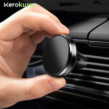 Mount Magnet Car Air Vent Mobile Phone Holder for iPhone Samsung Magnetic 360 Degree Stand Holder for Xiaomi Pocophone F1 Huawei 2024 - купить недорого