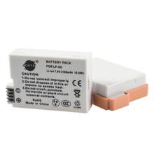 DSTE 2PCS LP-E8 lp-e8 Camera Battery for CANON 550D 600D 650D 700D X4 X5 X6i X7i T2i T3i T4i T5i 2024 - buy cheap