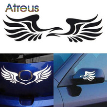 Adesivo de decalque para retrovisor de automóvel, asas decorativas para bmw e36, e46, e90, e39, e30, f30, f10, f20, x5, e53, e70, e87, e34, e92 m, acessórios 2024 - compre barato