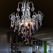 Moderno e minimalista sala de estar lustres de cristal restaurante criativo lustres luminária LEVOU para casa lâmpadas led lâmpadas E14 2024 - compre barato