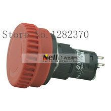 Оригинальный подлинный кнопочный переключатель аварийной остановки [ZOB] 16 мм XB6ETN521P 2 NC -- 5 шт./лот 2024 - купить недорого