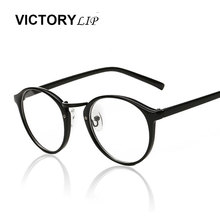 VictoryLip Vintage Oval Glasses Frame Small Size Men Women Clear Lens Lady Eyewear Female Optics Myopia Eyeglasses Hot Sale 2024 - buy cheap