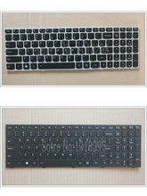 Inglés para LENOVO Z50-70 Z50-70A Z50-75 Z50-80E Z51-70 Z51-70A retroiluminado nos teclado del ordenador portátil 5N20H03472 NSK-BQCBN PK131BJ1B00 2024 - compra barato
