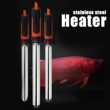 Stainless Steel Aquarium Heater Temperature Adjustable Submersible Aquarium Heating Rod  Fish Tank Temperature Control 220-240V 2024 - buy cheap