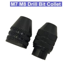 URANN M7 M8 Keyless Drill Bit Chuck Collet Adapter Converter 0.3-3.2mm Chucks Mini Drill Chuck Rotary Tools Accessories 2024 - buy cheap