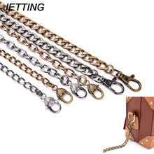 Cadena de Metal de 120cm para bolso de mano para mujer, cadena de hombro, Diy, envío directo 2024 - compra barato