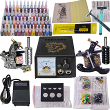 complete tattoo machine set cosmetic permanent makeup gun tip needles grip kit tattoo tool 2024 - buy cheap