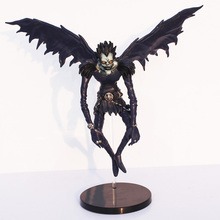 Boneco de brinquedo colecionável death note, figura de ação em pvc da morte note ryuuku de 7 polegadas e 18cm, modelo de boneco de brinquedo 2024 - compre barato