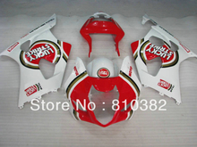 Motorcycle Fairing kit for GSXR1000 03 04 GSXR 1000 GSX-R1000 K3 2003 2004 ABS red white Injection mold Fairings set SD17 2024 - buy cheap