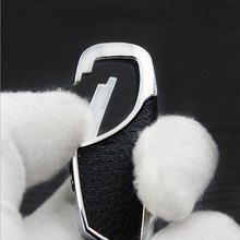 Изысканный металлический кожаный брелок для ключей брелок для автомобильного ключа для Subaru Forester Outback Legacy Impreza XV BRZ Tribeca 2024 - купить недорого