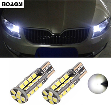 2x W5W без ошибок Samsung LED Canbus ширина лампы Свет для Skoda Superb Octavia A7 A5 2 Fabia Rapid Yeti 2024 - купить недорого