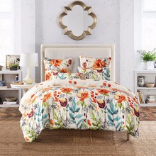 Nordic Design Jacquard Bedding Set Bedclothes Fashion Flower Duvet Cover Sets US Size Comfortable Bed Linen Set 2024 - buy cheap