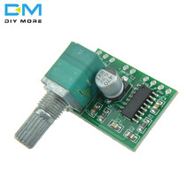 Super Mini PAM8403 DC 5V 2 Channel 2CH USB Digital Audio Amplifier Board Module 2*3W Volume Control with Potentionmeter Switch 2024 - buy cheap