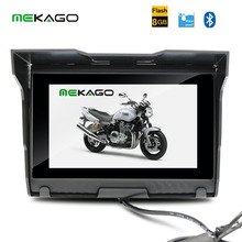 Free shipping s 5 Inch 8GB Waterproof HD 800x 480 Motorcycle GPS, Bluetooth + FM + Free Latest Maps 2024 - buy cheap
