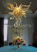 Free Shipping Fine Art Outstanding Hand Blown Art Glass Unique Chandelier 2024 - buy cheap