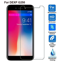 DEXP G250 Case Tempered Glass for DEXP G250 Screen Protector 9H Explosion-proof Protective Film Screen Protector cover phone 2024 - buy cheap