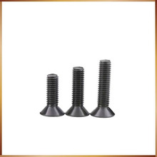 (100pc/lot) M3,M4,M5 *L =8~50mm m3 bolt M3 screws DIN carbon steel inox Hex socket flat countersunk head cap toy screw 2024 - buy cheap