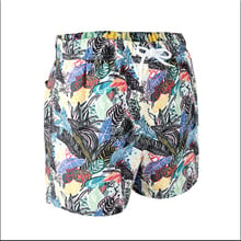 Bañador con estampado de flores para hombre, pantalones cortos de playa, bóxer de secado rápido, traje de baño para surfear 2024 - compra barato