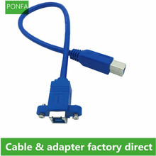 USB 3.0 B male to female USB3.0 BM to BF for printer scanner hard drive printer cable 30CM 2024 - buy cheap